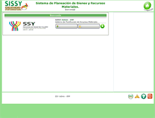 Tablet Screenshot of administrativo.ssy.gob.mx