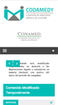 Mobile Screenshot of codamedy.ssy.gob.mx